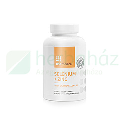 USA MEDICAL SELENIUM + ZINK - SZERVES LALMIN SZELÉN + CINK KAPSZULA 60DB
