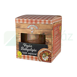 VEGAN VEGA FARM BABGULYÁS FÜSTÖLT SZEJTÁNNAL 350G