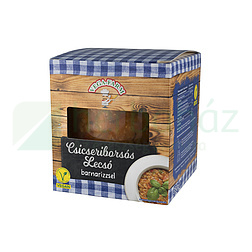 VEGAN VEGA FARM CSICSERIBORSÓS LECSÓ BARNARIZZSEL 350G