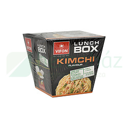 VIFON LUNCH BOX KIM CHI KOREAI  RIZSTÉSZTA ÉTEL DOBOZBAN (CSÍPŐS) 85G