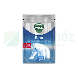 WICK BLAU MENTOLOS TOROKCUKORKA CUKORMENTES 72G