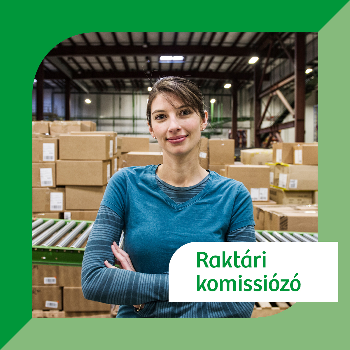 Raktári komissiózó