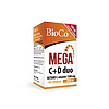 BIOCO C+D DUO RETARD MEGA C-VITAMIN 1500 MG + D3-VITAMIN 3000 NE 100DB