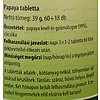 ZÖLDVÉR 100% PAPAYA TABLETTA 78DB